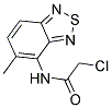 2-CHLORO-N-(5-METHYL-BENZO[1,2,5]THIADIAZOL-4-YL)-ACETAMIDE Structure