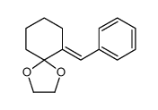 6-(phenylmethylene)-1,4-dioxaspiro[4.5]decane Structure