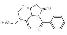 (S)-1-benzoyl-N,N-diethyl-5-oxopyrrolidine-2-carboxamide picture