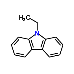 N-乙基咔唑结构式