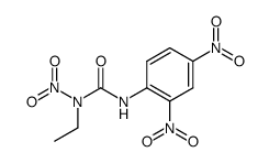 N-ethyl-N'-(2,4-dinitro-phenyl)-N-nitro-urea Structure