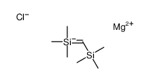 magnesium,trimethyl(trimethylsilylmethyl)silane,chloride Structure