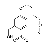 [5-(3-azidopropoxy)-2-nitrophenyl]methanol Structure