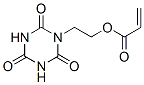 异氰脲酸单(丙烯酰氧乙基)酯结构式