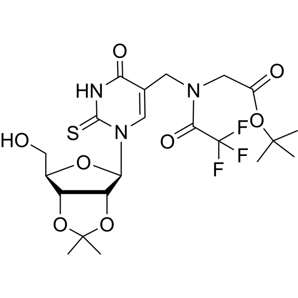 β-D-Ribofuranose analogue 1结构式