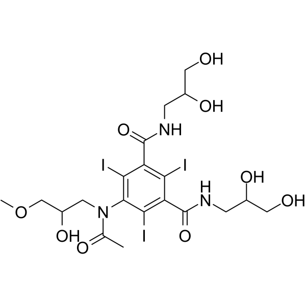 Iopentol Structure