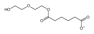 聚二乙二醇壬二酸酯结构式