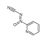 2-(2-Pyridyl)diazenecarbonitrile 2-oxide structure