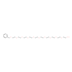 Benzyl-PEG10-alcohol结构式