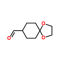 1,4-二噁螺[4.5]癸烷-8-甲醛结构式