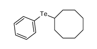 Cyclooctyl phenyl telluride结构式