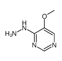 5-甲氧基-4-肼基嘧啶结构式