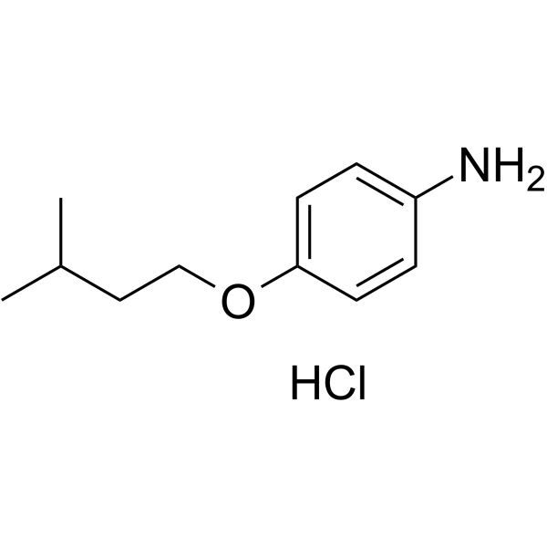 CP-24879盐酸盐(对异苯氧基苯胺盐酸盐)结构式