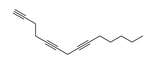 tetradeca-1,5,8-triyne Structure