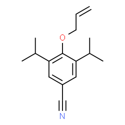 4-(Allyloxy)-3,5-diisopropylbenzonitrile Structure