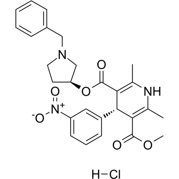 Barnidipine Structure