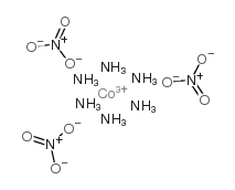 Hexaamminecobalt(III) nitrate Structure