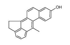6-methyl-1,2-dihydrobenzo[j]aceanthrylen-9-ol结构式