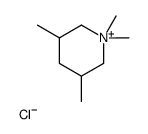 1,1,3,5-tetramethylpiperidin-1-ium,chloride Structure
