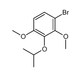 1-bromo-2,4-dimethoxy-3-propan-2-yloxybenzene结构式