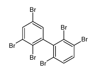 1,2,4-tribromo-3-(2,3,5-tribromophenyl)benzene Structure