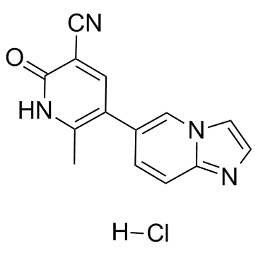 Olprinone Hydrochloride结构式