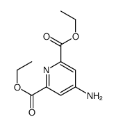 diethyl 4-aminopyridine-2,6-dicarboxylate Structure