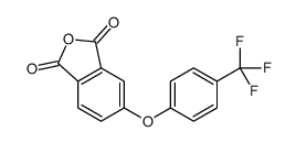 5-[4-(trifluoromethyl)phenoxy]-2-benzofuran-1,3-dione结构式