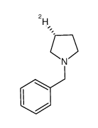 (R)-1-benzyl-3-pyrrolidine-3-d Structure