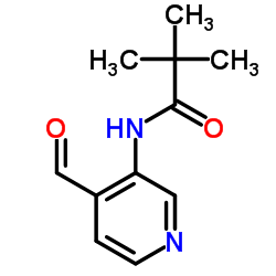 N-(4-甲酰基-吡啶-3-基)-2,2-二甲基-丙酰胺图片