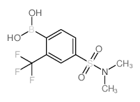 4-(N,N-二甲基氨磺酰基)-2-三氟甲基苯基硼酸图片
