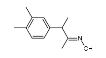 3-(m,p-dimethylphenyl)-2-butanone oxime结构式