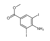 4-氨基-3,5-二碘苯甲酸甲酯结构式