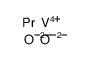 oxygen(2-),praseodymium,vanadium(4+) Structure