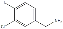 (3-Chloro-4-iodo-phenyl)-methyl-amine结构式