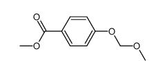 4-(methoxymethoxy)benzoic acid methyl ester Structure