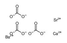 calcium,strontium,barium(2+),tricarbonate Structure