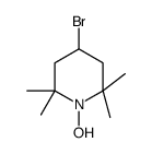 4-bromo-1-hydroxy-2,2,6,6-tetramethylpiperidine Structure