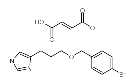 3-(1H-咪唑-4-基)丙基(4-溴苯基)马来酸甲酯结构式