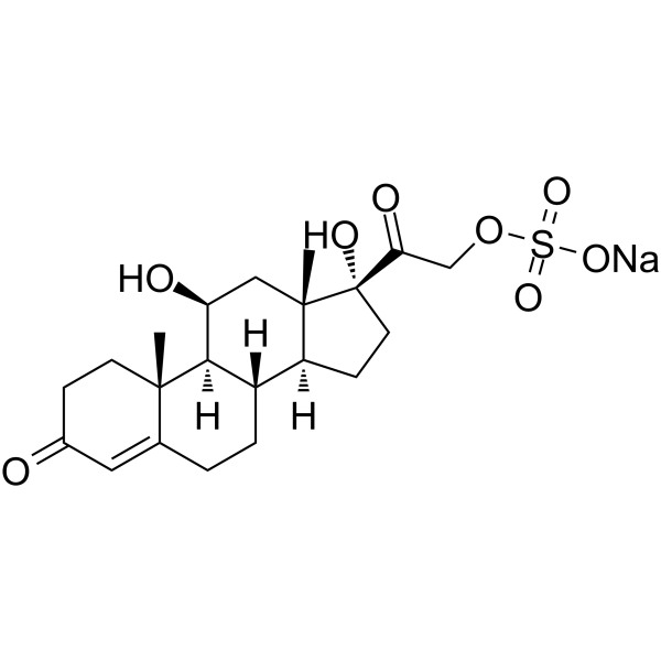 Cortisol sulfate sodium结构式