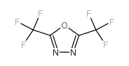 2,5-双(三氟甲基)-1,3,4-恶二唑结构式
