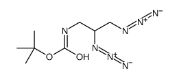 (2,3-Diazidopropyl)-carbamic Acid 1,1-Dimethylethyl Ester结构式