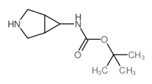 (3-氮杂双环[3.1.0]-6-己基)-氨基甲酸叔丁酯结构式