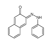 3-Phenylazo-2-naphthol结构式