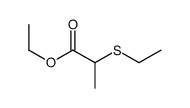 2-(Ethylthio)propionic acid ethyl ester Structure