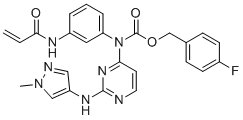 EGFR-HER2 Ex20Ins inhibitor 1a结构式