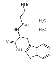H-β-Ala-Trp-OH Structure