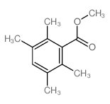 Benzoic acid,2,3,5,6-tetramethyl-, methyl ester Structure