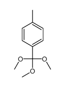 1-methyl-4-(trimethoxymethyl)benzene Structure