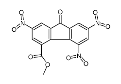 methyl 2,5,7-trinitro-9-oxofluorene-4-carboxylate Structure